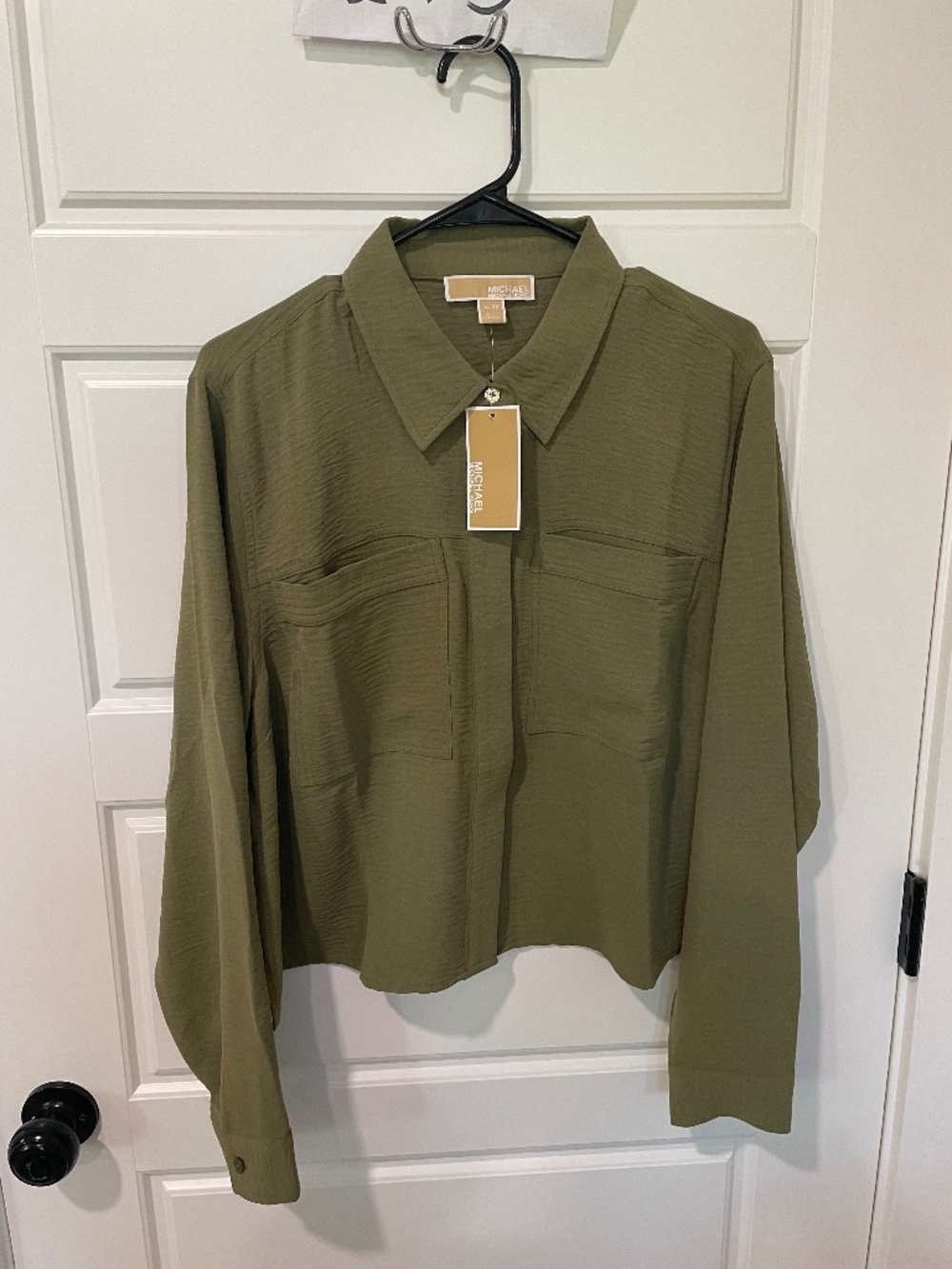 Michael Kors Women's  Long Sleeve Blouse